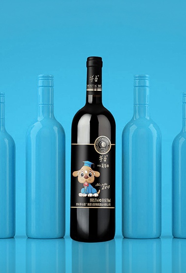 基蒂、藍(lán)波特系列紅酒包裝設(shè)計(jì)